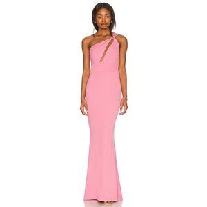 Katie May Edgy Gown in Bubblegum Pink